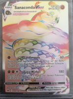 Pokemon Sanaconda vmax 206/198 rainbow Sammelkarte Brandenburg - Trebbin Vorschau