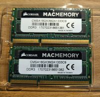 Corsair DDR3 SO-DIMM RAM 16GB (2x 8GB) für Mac und PC Brandenburg - Altlandsberg Vorschau