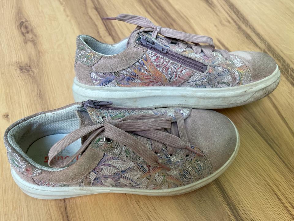 Schuhe 35 rosa Superfit Indigo Ballerina grau in Bergkirchen
