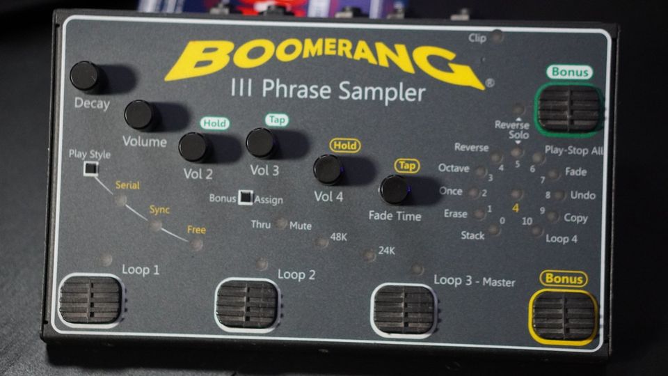 Boomerang III Looper Phrase Sampler + Side Car in Sinzheim