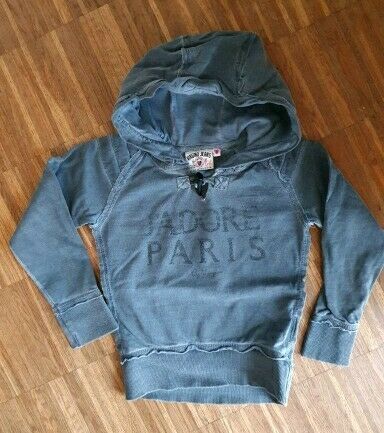 Vingino Hoodie Shirt Longsleeve J'adore Paris Gr. 6 110/ 116 in Nauheim