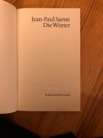 Jean-Paul Sartre, Die Wörter Bayern - Landsberg (Lech) Vorschau