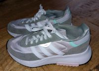 Adidas Sneaker Damen, olivgrün/rosa! Super erhalten!Größe 38 Nordrhein-Westfalen - Greven Vorschau