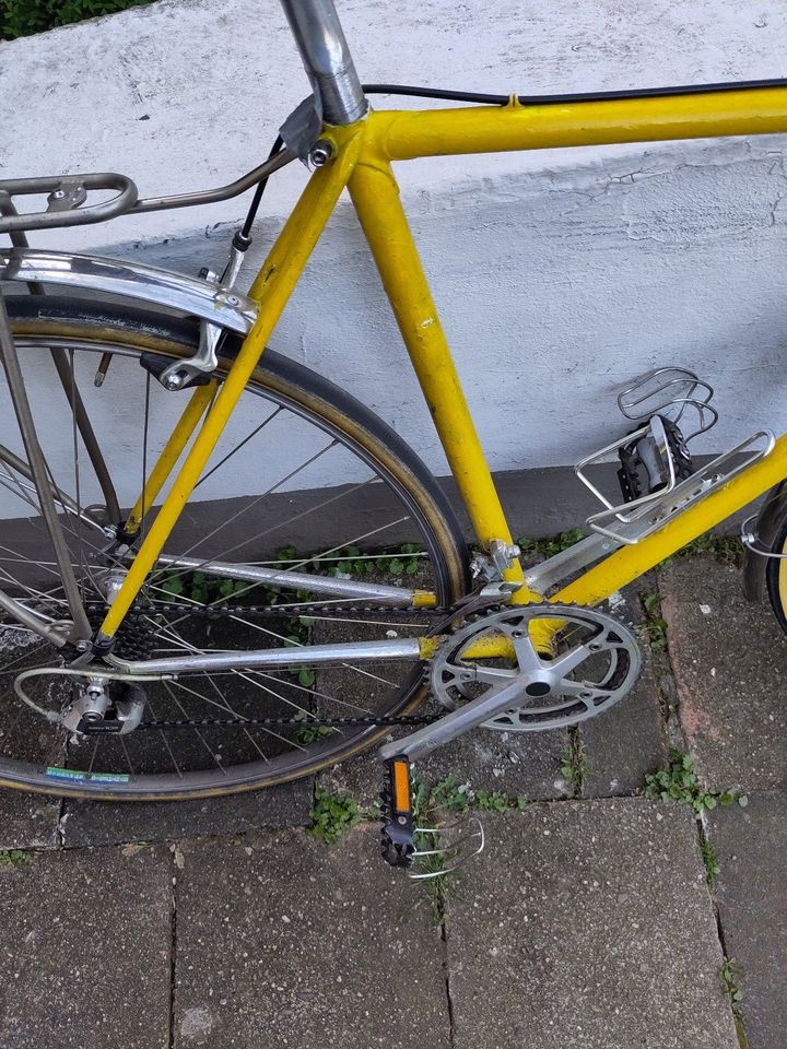 umgebautes Bianchi Stahlrahmen Rennrad aus den 70ern in Mülheim (Ruhr)