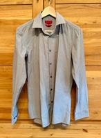 Hugo Boss Hemd Slim Fit grau kariert Gr. 39 Nordrhein-Westfalen - Niederkassel Vorschau