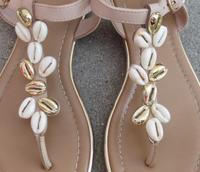 ♥ Graceland ♥ Sandalen Zehentreter Muscheln gold Gr 37 wie neu Bayern - Hurlach Vorschau