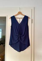 Blaues Top von Zara mit Rückenausschnitt, Größe M Bayern - Regensburg Vorschau