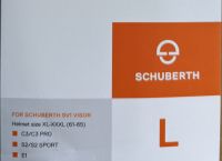 Schuberth Antibeschlag-Scheibe für Helm C3, S2, E1,XL-XXXL, neu Schleswig-Holstein - Flensburg Vorschau