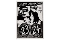 PLAKAT SONIC YOUTH LIVE USA 1990 KONZERT POSTER nirvana stp Berlin - Marzahn Vorschau