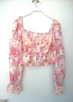 Schlupfbluse apricot-pink-taupe von Shein Curve Aubing-Lochhausen-Langwied - Aubing Vorschau