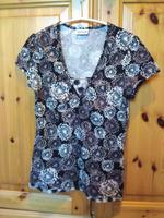 Damen Shirt Gr. 38, Street One, schwarz- weiss Bayern - Rüdenhausen Vorschau
