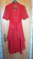Leichtes Sommer-Partykleid Größe 38 Rot Made in France Hessen - Rodenbach Vorschau