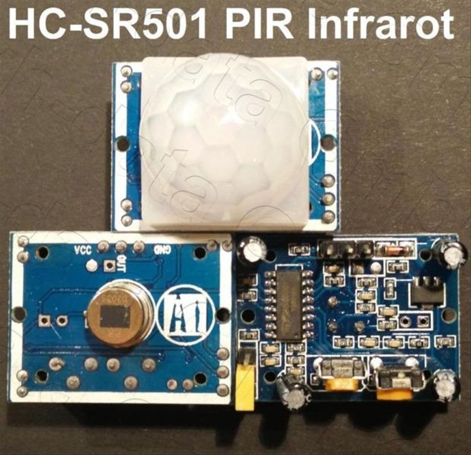 HC-SR501 PIR Infrarot Bewegungsmelder Sensor Modul Arduino Projek in Bochum