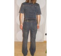 Malik USA Jeansoverall Catsuit Overall Kurzarm mit Gürtel Gr.S Dresden - Innere Altstadt Vorschau