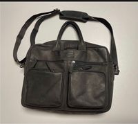 Leabags Tasche Business Laptop Lehrer Echt Leder schwarz Natur Brandenburg - Wittstock/Dosse Vorschau