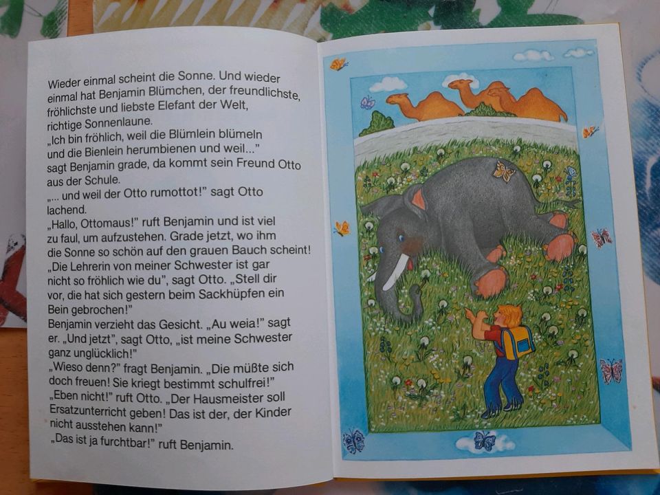 Kinderbuch: Benjamin Blümchen u. Die Schule von 1987 in Hürth