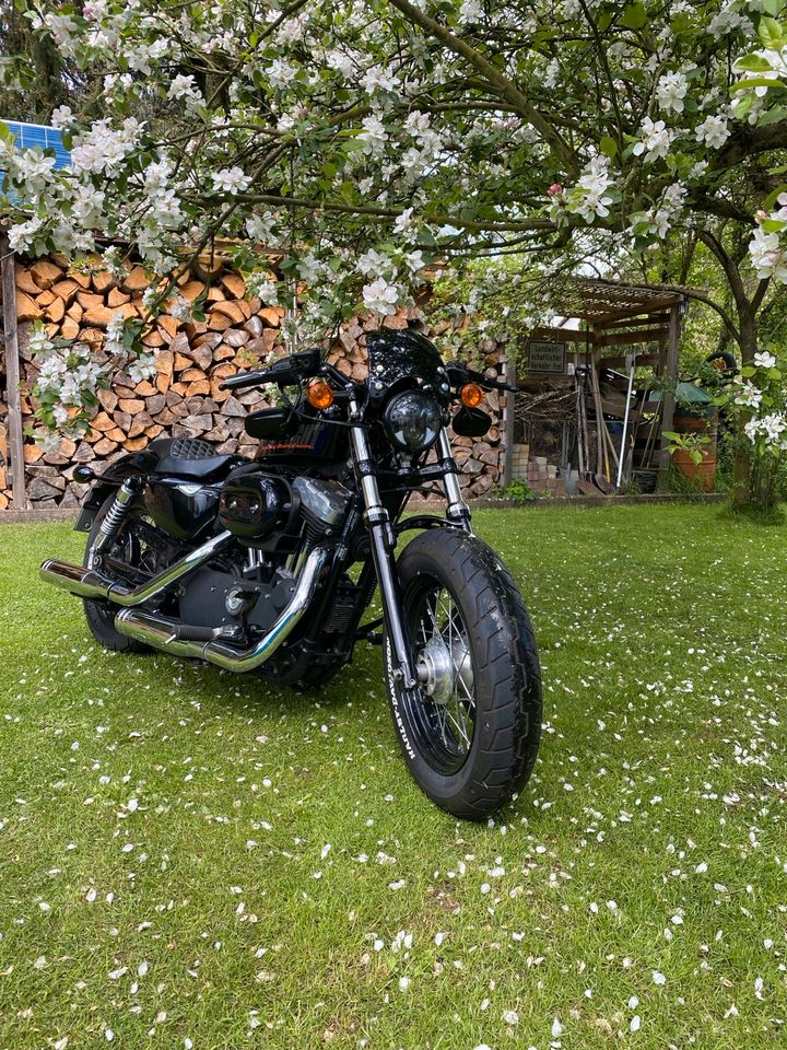 Harley-Davidson Sporster Forty-Eight 48 1200 (Jekill and Hyde) in Wietze