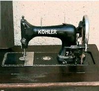 KÖHLER Nr. 7, Nähmaschine, versenkbar, Langschiffchen, Nostalgie Sachsen-Anhalt - Zeitz Vorschau