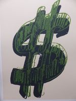 Andy Warhol Lithografie "Dollar" 50 x 35 cm limitiert und gerahmt Nordrhein-Westfalen - Gronau (Westfalen) Vorschau