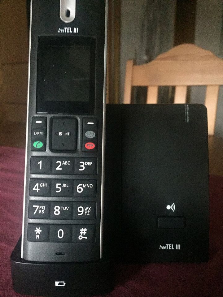 Schwerhörigen-Telefon Humantechnik FreeTEL III (ohne Bluetooth) in Landshut