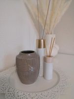 Schöne Dekovase Vase beige taupe braun Bergedorf - Hamburg Lohbrügge Vorschau