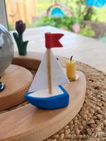 Steckfigur für Geburtstagsring - Boot - komp. Grimms Nordfriesland - Husum Vorschau