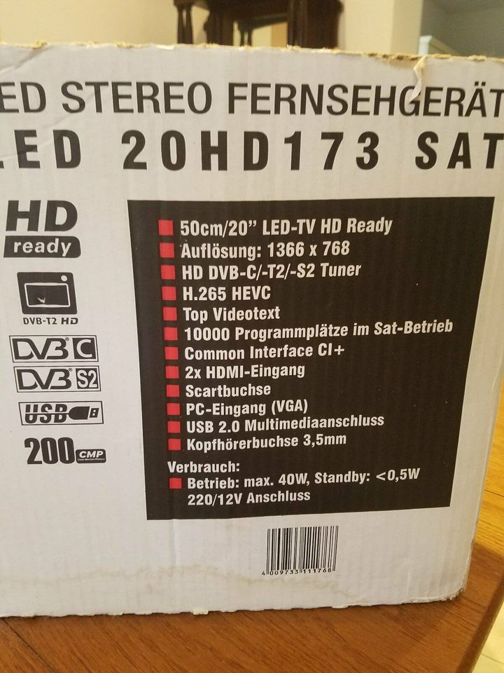 LED Stereo-Fernsehgerät KENDO 20 HD173 SAT für LKW in Sachsen-Anhalt -  Allstedt | Nutzfahrzeugteile & Zubehör | eBay Kleinanzeigen ist jetzt  Kleinanzeigen