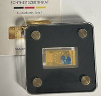 Goldbarren 20 EURO Schein 1/500 Oz Feingold 999 Zertifikat NEU West - Unterliederbach Vorschau
