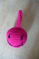 Amigurumi Smile-Anhänger pink Bayern - Nordendorf Vorschau