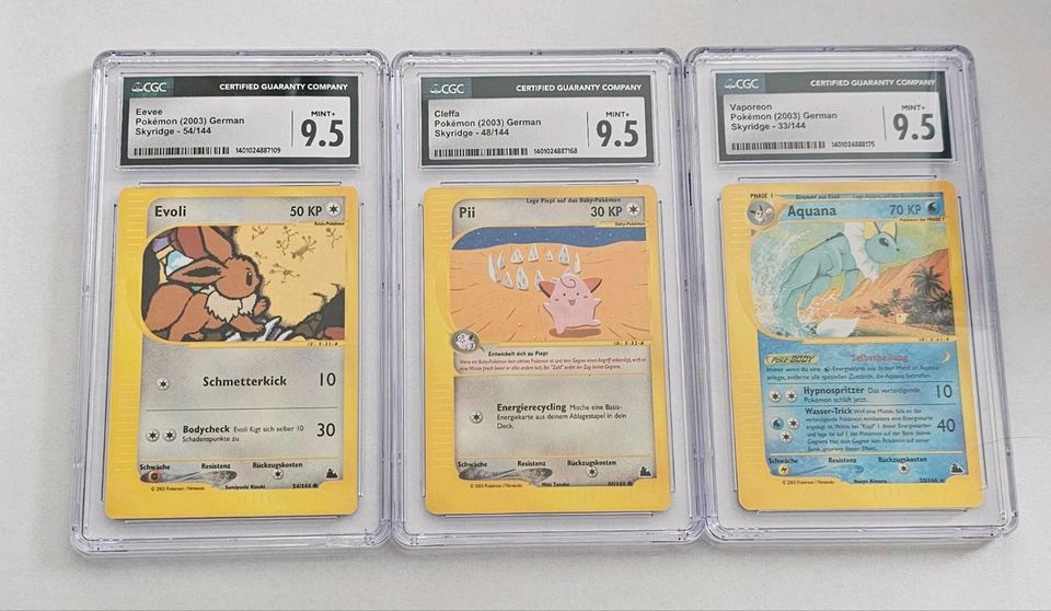Pokemon Slabs / Pokemon Karten / Gegradet Sammlung PSA CGC AOG in Königsbrunn