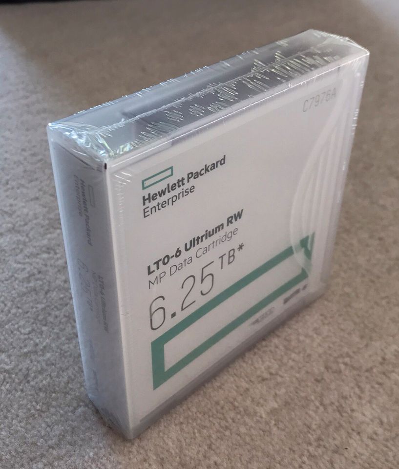 Hewlett-Packard Enterprise C7976A  6,25TB  MP Data Cartridge in Höchenschwand