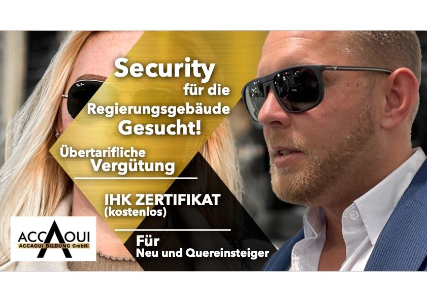 Security für Regierungsgebäude 17,50€ + Zulagen GESUCHT - iPhone - 34a in Berlin