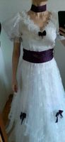 ❤️ Brautkleid mit Reifrock Gr. S/M + lila Handschuhe♥️ München - Milbertshofen - Am Hart Vorschau