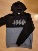 Jack&Jones Hoodie hell-dunkelblau S Brandenburg - Schorfheide Vorschau