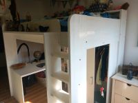 Hochbett Weiss Schrank Tisch Stauraum Nordrhein-Westfalen - Herford Vorschau