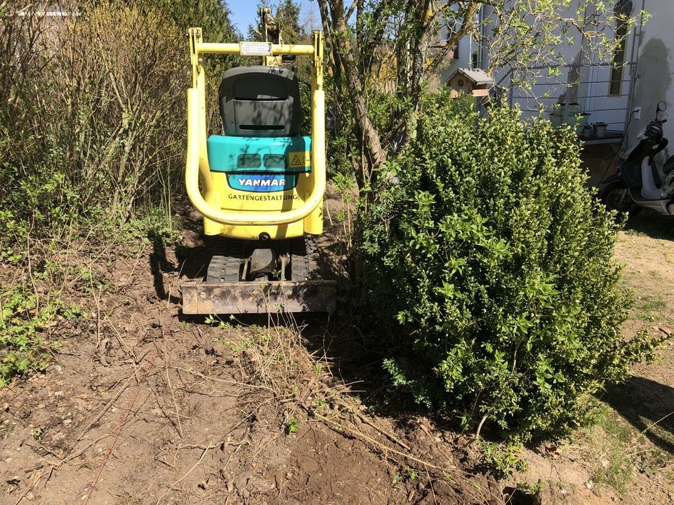 Minibagger zu vermieten in Michelau i. OFr.