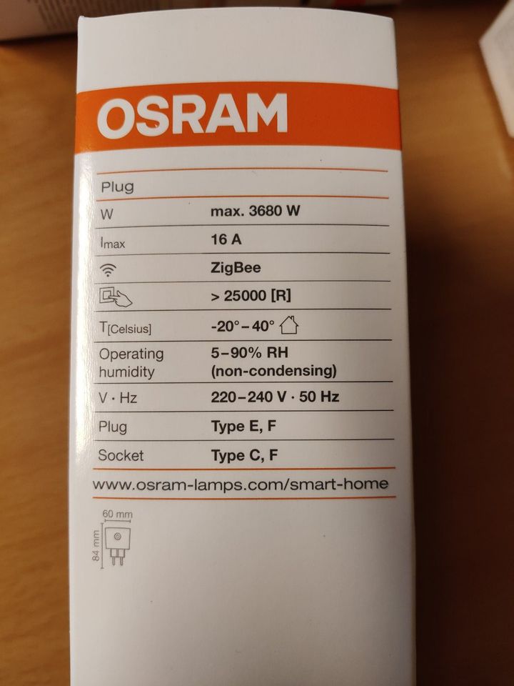 4 x OSRAM Smart+ Plug schaltbare Steckdose ZigBee in Salzkotten