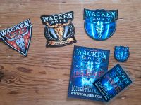 WOA 2012, 2014, 2015, Wacken Open Air Sticker, Magnet Nordrhein-Westfalen - Ennepetal Vorschau