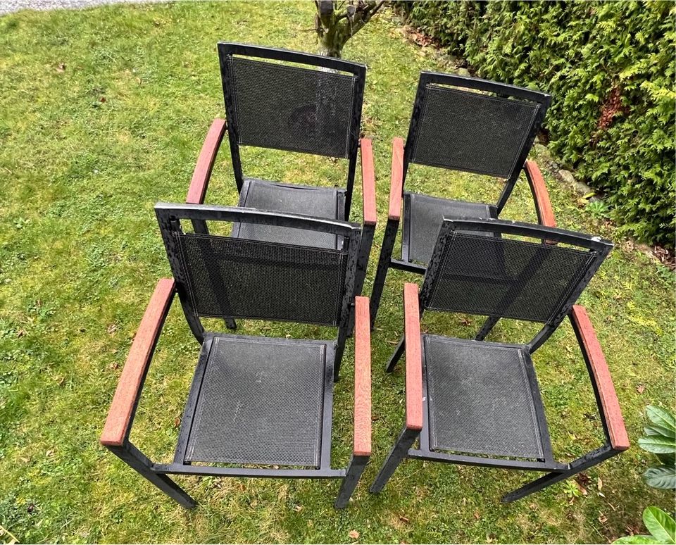 Gartenstühle/ Balkonstühle 4 Stück in Merzenich