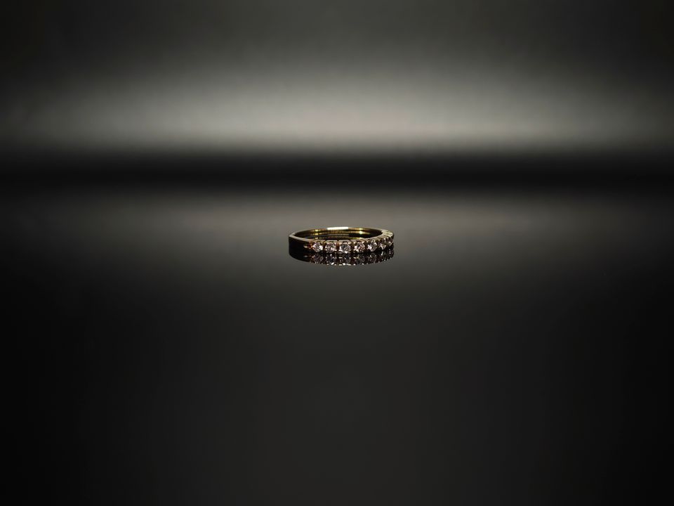 !!! Diamant Ring 585 14 Karat Brillant Gold Gelbgold !!! LXY092 in Düsseldorf