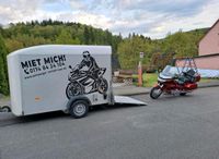 Motorrad Anhänger Motorradanhänger Kofferanhänger mieten Saarland - Sulzbach (Saar) Vorschau