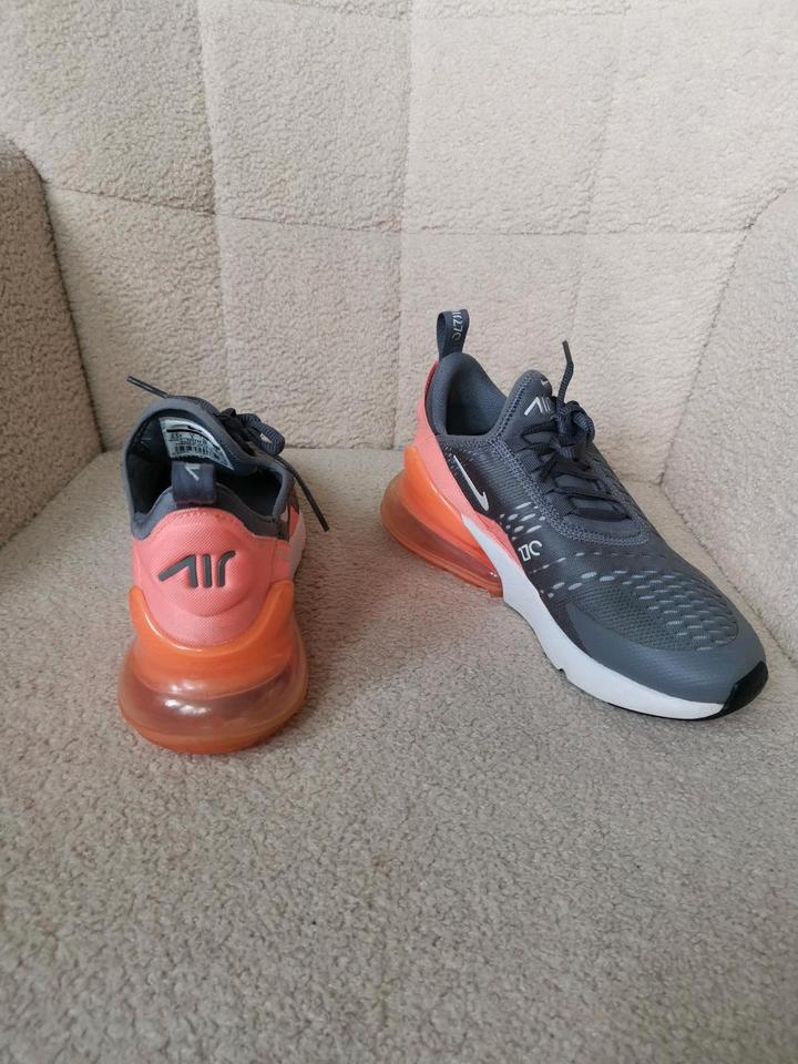 nike air max 270 In der Größe 38 Farbe grau Orange rosa in Bingen