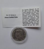 5 DM Gedenkmünze BRD 1964 - Johann Gottlieb Fichte - Silber Bayern - Ohlstadt Vorschau