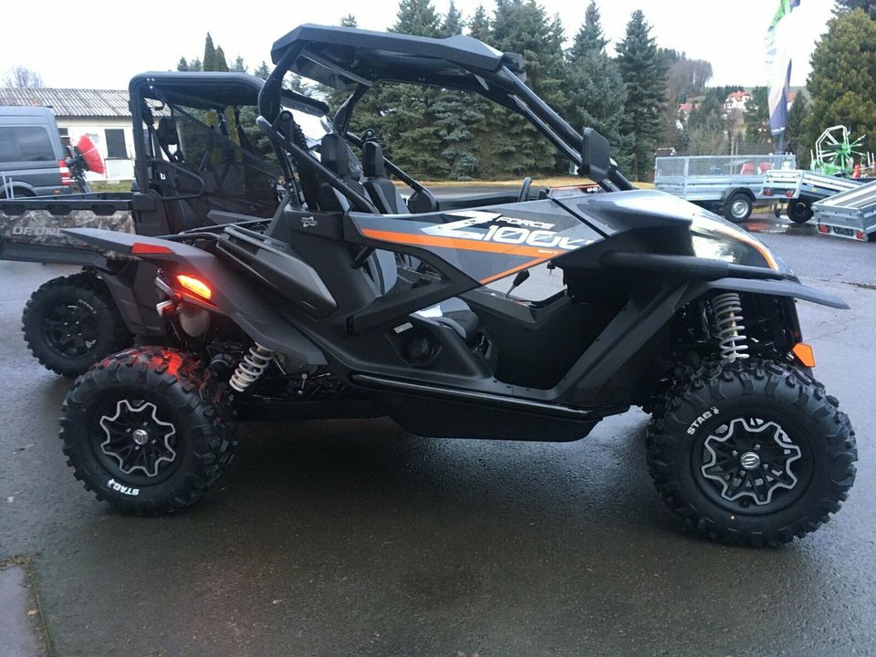 UTV SXS CFMOTO ZFORCE 1000 SPORT LOF NEU 2023 in Lichtenberg/Erzgebirge