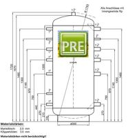 Pufferspeicher 500L Warmwasser Speicher für Heizung Kamin Ofen Thüringen - Gera Vorschau