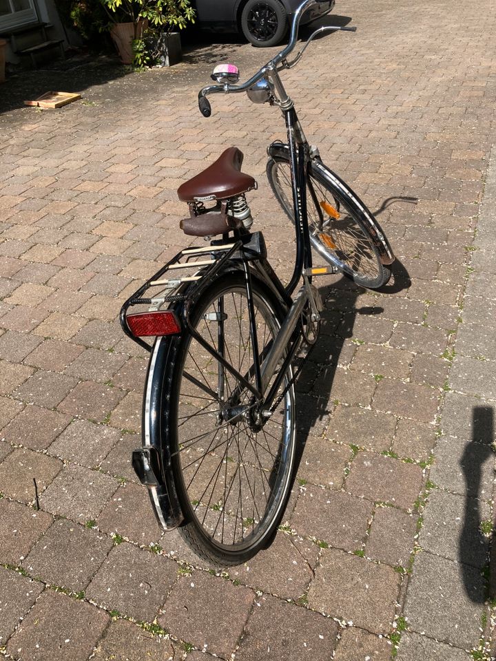 Nostalgiefahrrad Retro Hercules schwarz 28 Zoll in Augsburg