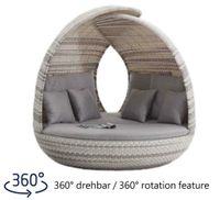 Liegeinsel Piccadilly Lounge White Wash Duo Weaving mit 360°-Dreh Schleswig-Holstein - Heiligenstedten Vorschau