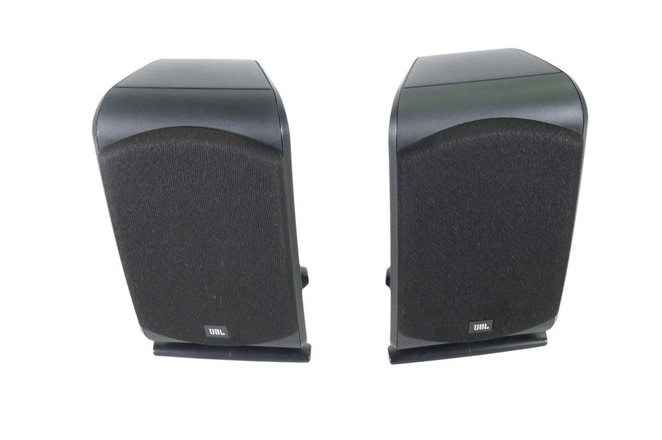 2x JBL SCS 200 SAT Lautsprecher Boxen Schwarz inkl. Kabeln in Bad Kreuznach