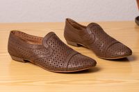 Braune, luftige Loafer / Halbschuhe (Leder) von BRONX in Gr 42 Innenstadt - Köln Altstadt Vorschau