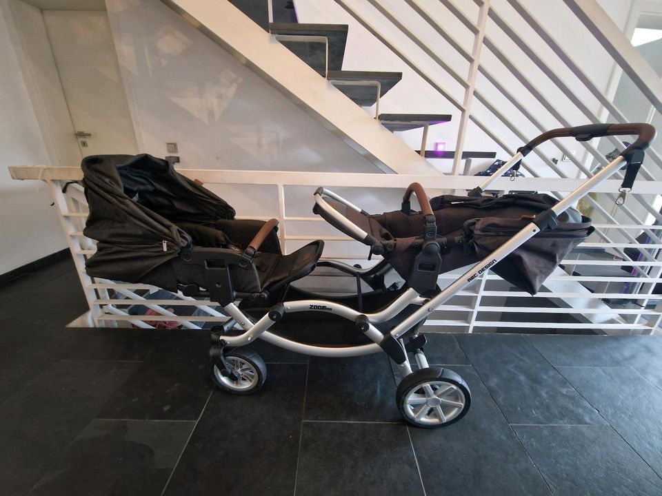 ABC Zoom Air Geschwisterkinderwagen in Sprockhövel